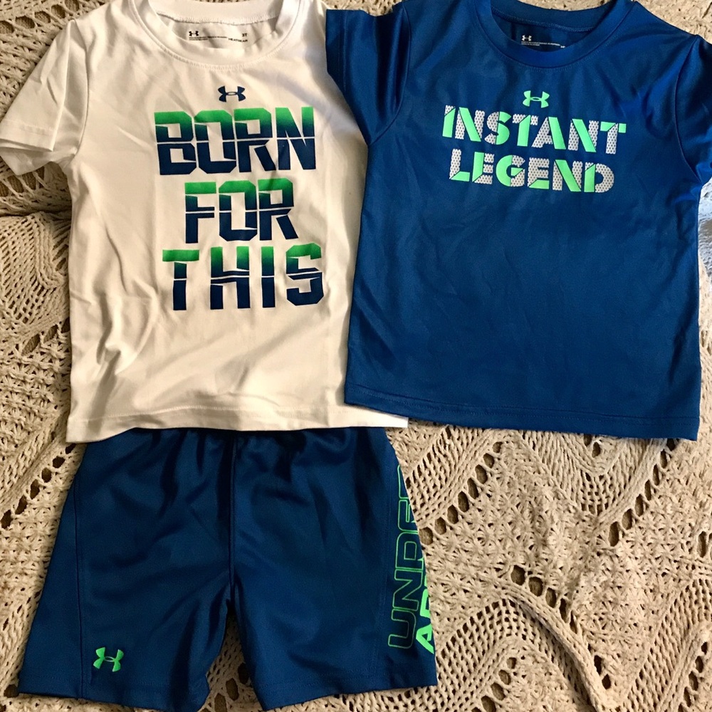 Under Armor 3 Piece Set Size 3t